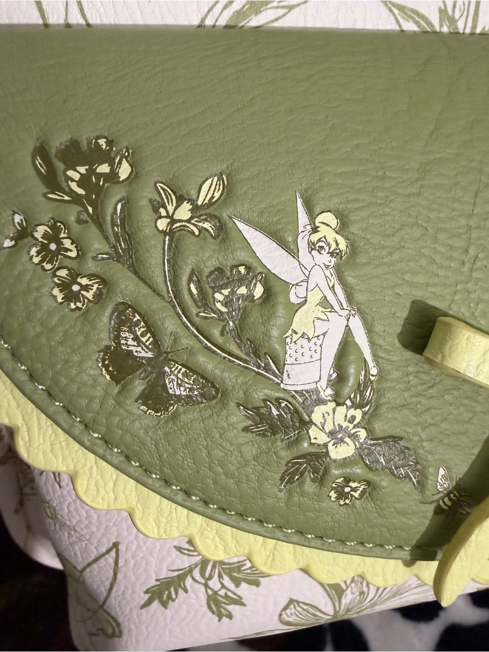 Tinker Bell Green Mini Backpack - Picture 2 of 8